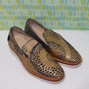 Free People  Snake  Eye Loafers